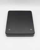 Combo set: zilveren koffie molen met weegschaal