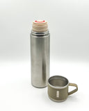 Thermoskan met kopje rvs